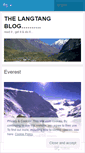 Mobile Screenshot of langtang.wordpress.com