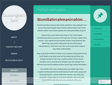 Tablet Screenshot of duacongkak.wordpress.com