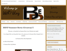 Tablet Screenshot of bebeautifulnp.wordpress.com