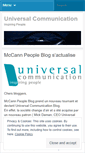 Mobile Screenshot of mccannpeople.wordpress.com