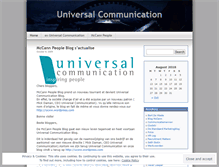 Tablet Screenshot of mccannpeople.wordpress.com