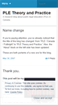 Mobile Screenshot of plei.wordpress.com