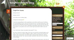 Desktop Screenshot of beingtoostrong.wordpress.com