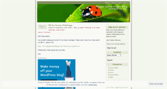 Desktop Screenshot of happygreenvegan.wordpress.com