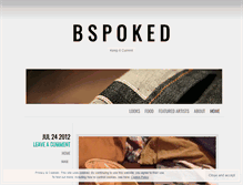 Tablet Screenshot of bspoked.wordpress.com