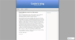 Desktop Screenshot of costincozianu.wordpress.com