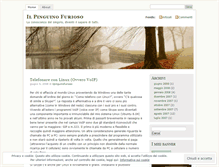 Tablet Screenshot of ilpinguinofurioso.wordpress.com