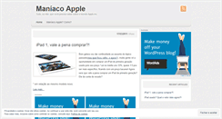 Desktop Screenshot of maniacoapple.wordpress.com