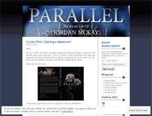 Tablet Screenshot of parallelthebook.wordpress.com