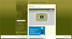 Desktop Screenshot of nathiya.wordpress.com