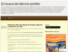 Tablet Screenshot of acufenodiario.wordpress.com
