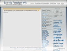 Tablet Screenshot of ioannisanastassakis.wordpress.com