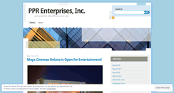 Desktop Screenshot of pprenterprises.wordpress.com