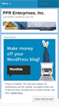Mobile Screenshot of pprenterprises.wordpress.com