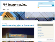 Tablet Screenshot of pprenterprises.wordpress.com