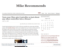 Tablet Screenshot of mike0488.wordpress.com