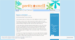 Desktop Screenshot of prettyswell.wordpress.com