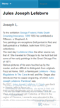 Mobile Screenshot of julesjosephlefebvre.wordpress.com