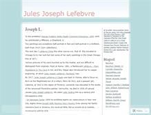 Tablet Screenshot of julesjosephlefebvre.wordpress.com