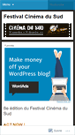 Mobile Screenshot of cinemadusud.wordpress.com