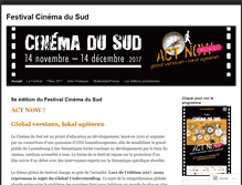 Tablet Screenshot of cinemadusud.wordpress.com