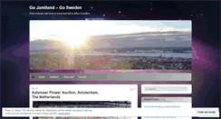 Desktop Screenshot of gojamtland.wordpress.com