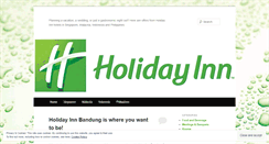 Desktop Screenshot of holidayinnfb.wordpress.com