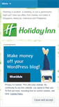 Mobile Screenshot of holidayinnfb.wordpress.com