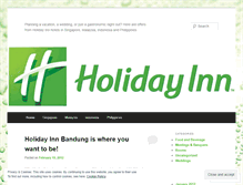 Tablet Screenshot of holidayinnfb.wordpress.com