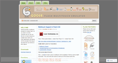 Desktop Screenshot of gooseflash.wordpress.com