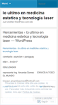 Mobile Screenshot of equiposlaserparaestetica.wordpress.com