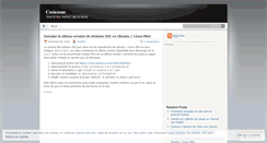 Desktop Screenshot of monkiki.wordpress.com