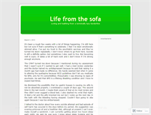 Tablet Screenshot of lifefromthesofa.wordpress.com