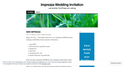 Desktop Screenshot of imprezza.wordpress.com