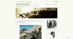 Desktop Screenshot of crusaderrabbit.wordpress.com