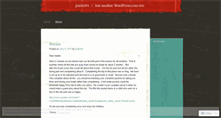 Desktop Screenshot of justlui94.wordpress.com