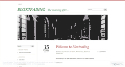Desktop Screenshot of bloxtrading.wordpress.com