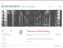 Tablet Screenshot of bloxtrading.wordpress.com