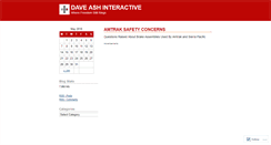Desktop Screenshot of daveash2.wordpress.com