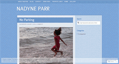 Desktop Screenshot of nadyneparr.wordpress.com