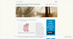 Desktop Screenshot of mygardengifts.wordpress.com