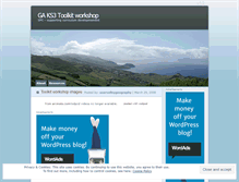 Tablet Screenshot of geographytoolkit.wordpress.com