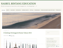 Tablet Screenshot of nasrulbintang.wordpress.com