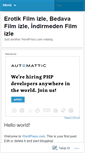 Mobile Screenshot of bedavafilmizlee.wordpress.com