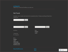 Tablet Screenshot of andyguze.wordpress.com