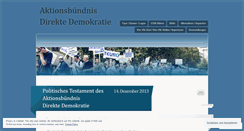 Desktop Screenshot of eurodemostuttgart.wordpress.com