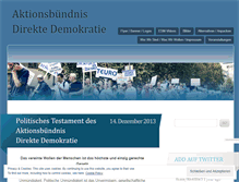 Tablet Screenshot of eurodemostuttgart.wordpress.com