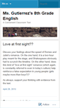 Mobile Screenshot of css8thgradeenglish.wordpress.com