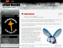 Tablet Screenshot of cesarmerino.wordpress.com