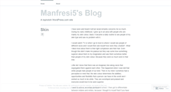 Desktop Screenshot of manfresi5.wordpress.com